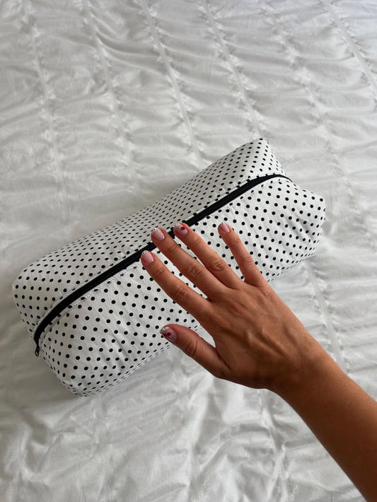 Polka Dot Hair Tool Pouch