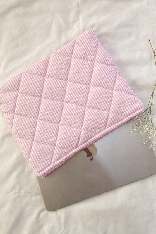 Pink Strip Laptop Sleeve