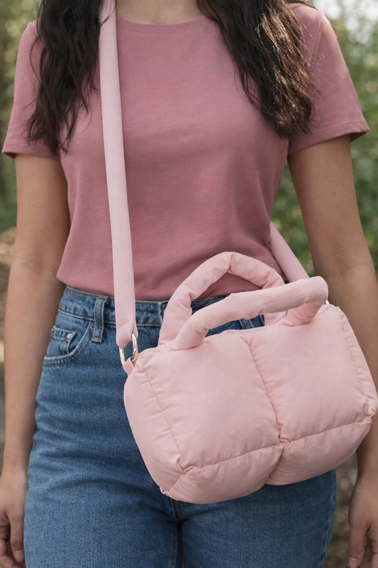 Puffer Quilted Crossbody Bag