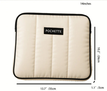 Quilted Laptop Case (size can be customized)